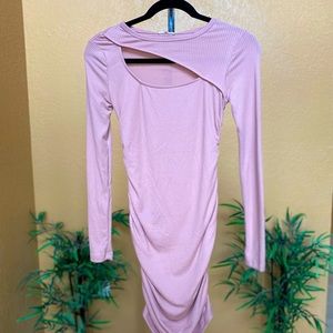 Nice form fitting dresses, sexy faux leather top, blouse nice w/ shine.